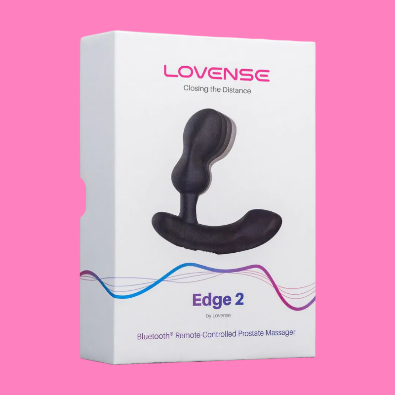 EDGE 2 LoveSense – Stimulateur prostatique connecté Double moteur