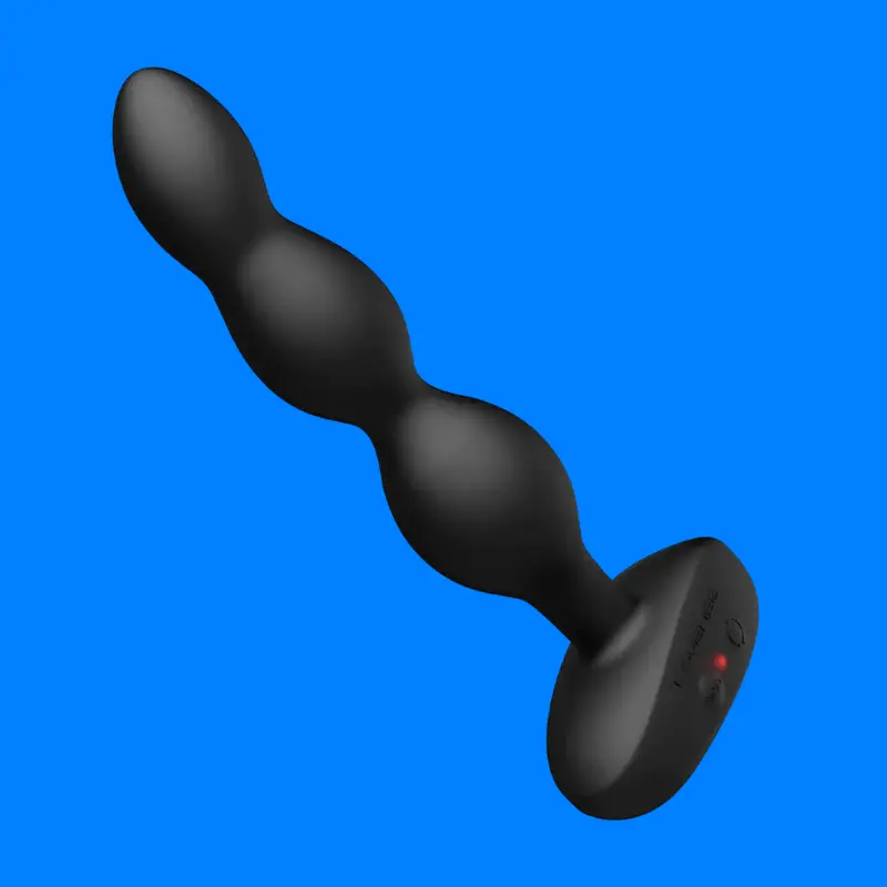 Bolas anales Lovense Ridge con rotación y vibración por app | Dark-Ink
