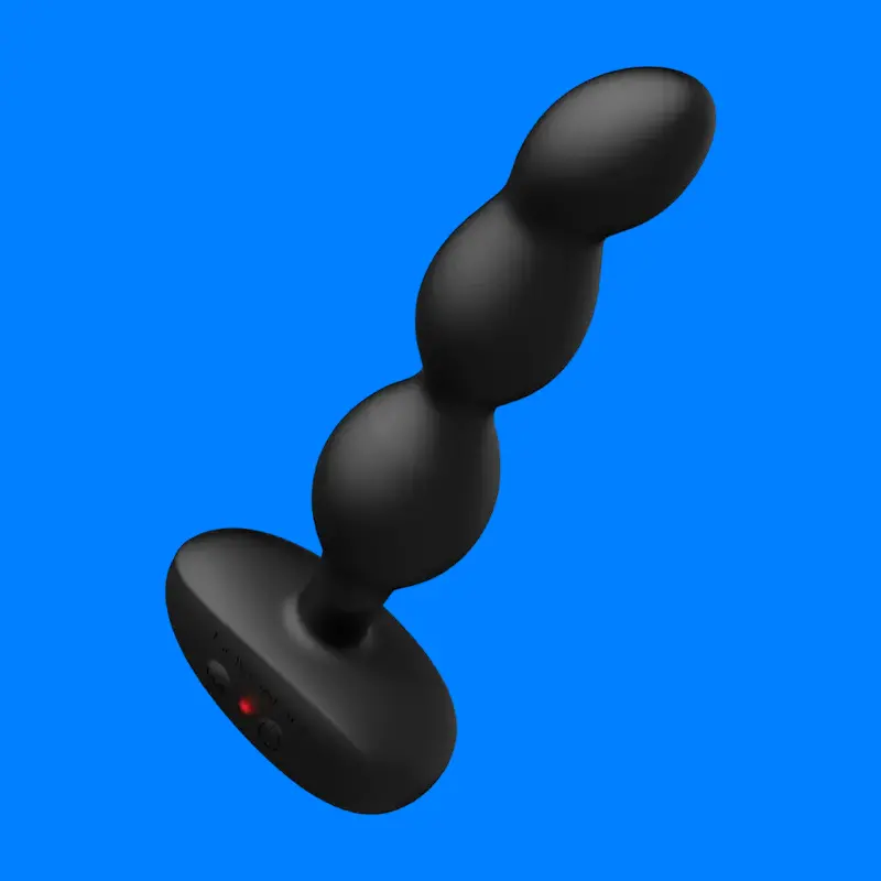 Bolas anales Lovense Ridge con rotación y vibración por app | Dark-Ink