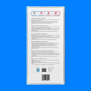 Ridge LoveSense – Perles anales rotatives et vibrantes connectées par app distance