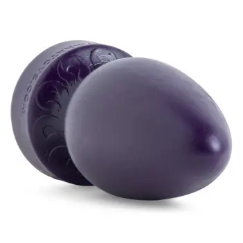 Plug anal Erotixxx Toys Medium Firm, silicona, 8 tallas | Dark-Ink