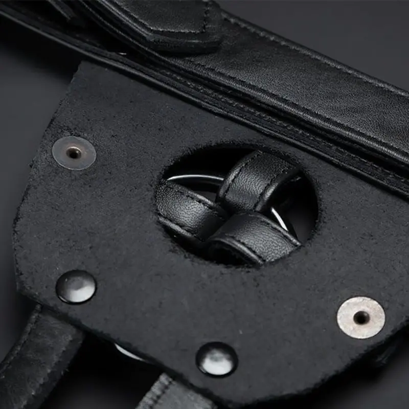 Vac-U-Lock Strap-On Harness Mr S Leather, removable plug | Dark-Ink