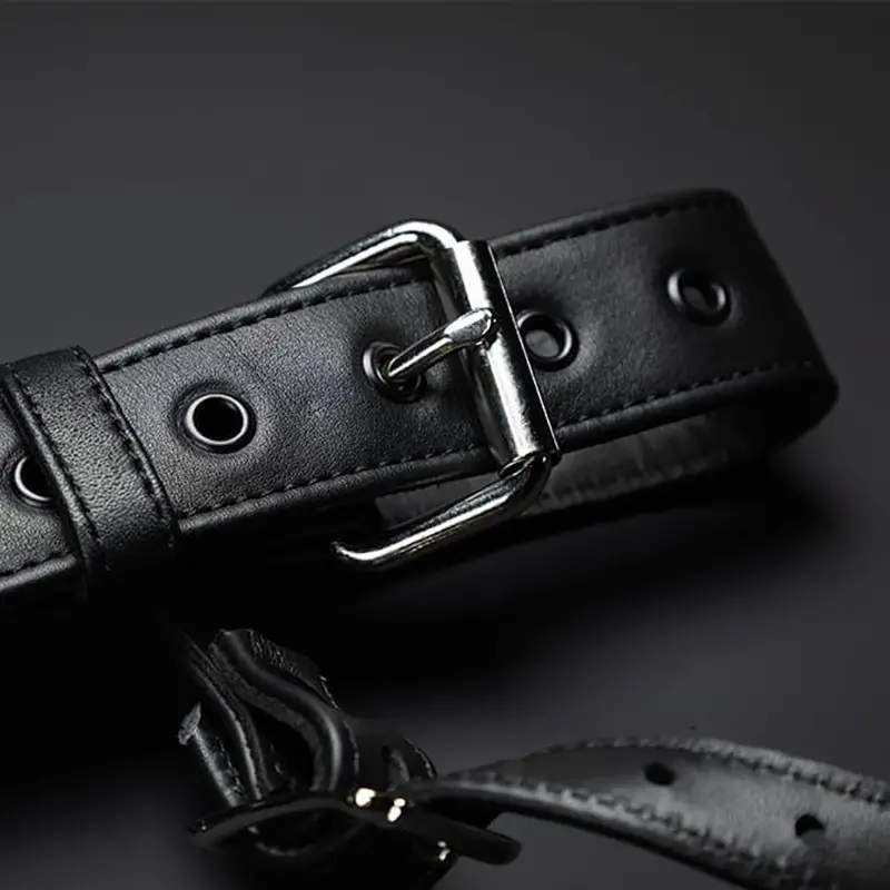 Vac-U-Lock Strap-On Harness Mr S Leather, removable plug | Dark-Ink