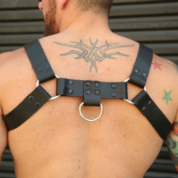 Mr S Leather Back Alley Bulldog Harness