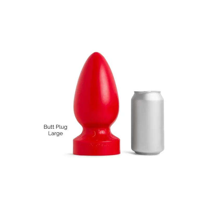 Plug anal Erotixxx Toys Medium Firm, silicona, 8 tallas | Dark-Ink