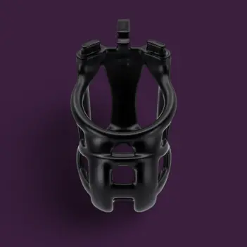 Cage de chasteté Cobra S KINK3D, trois largeurs brevetées | Dark-Ink