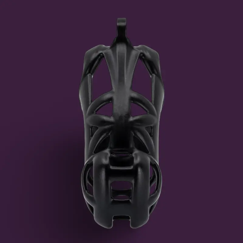 Cobra R+ Keuschheitskäfig KINK3D, offen, 12,5-14 cm | Dark-Ink