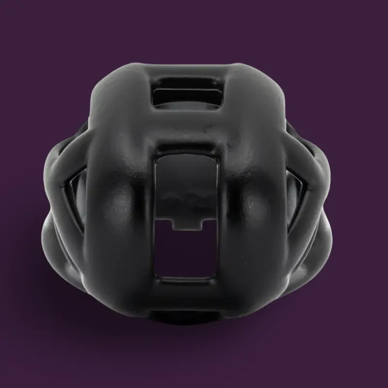 Cobra R+ Keuschheitskäfig KINK3D, offen, 12,5-14 cm | Dark-Ink