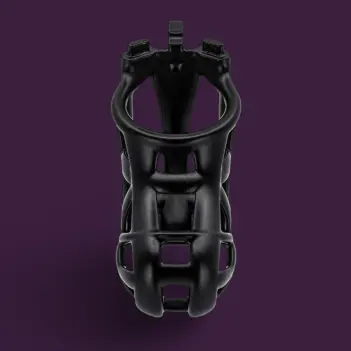 KINK3D Cobra BFG Chastity Cage, largest Cobra made | Dark-Ink
