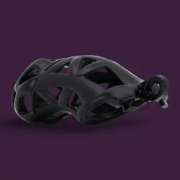 KINK3D Cobra BFG Chastity Cage, largest Cobra made | Dark-Ink