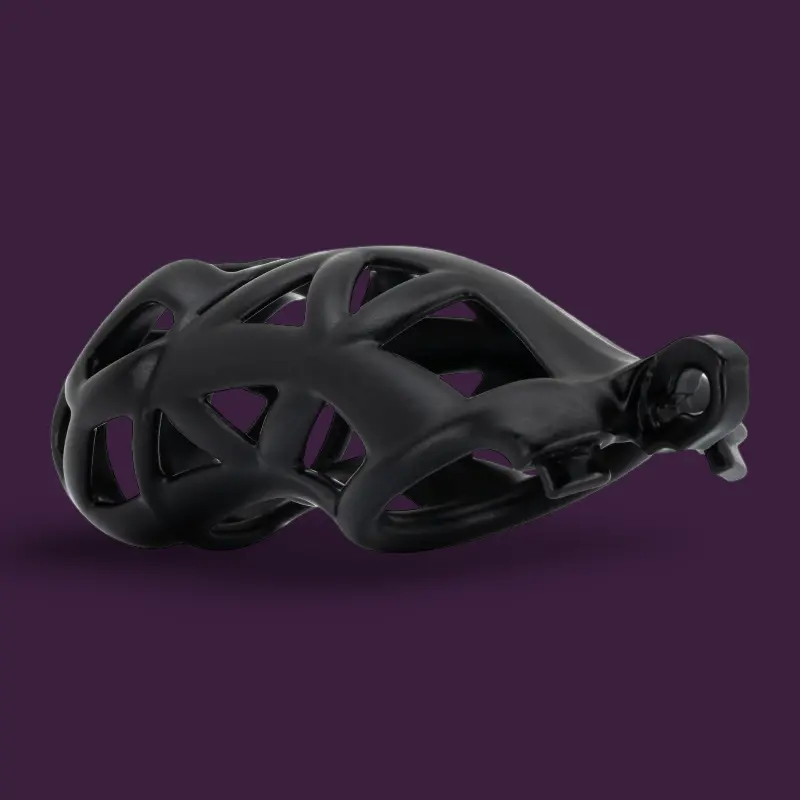 KINK3D Cobra BFG Chastity Cage, largest Cobra made | Dark-Ink