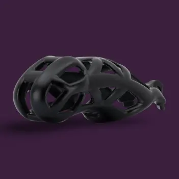 KINK3D Cobra BFG Chastity Cage, largest Cobra made | Dark-Ink