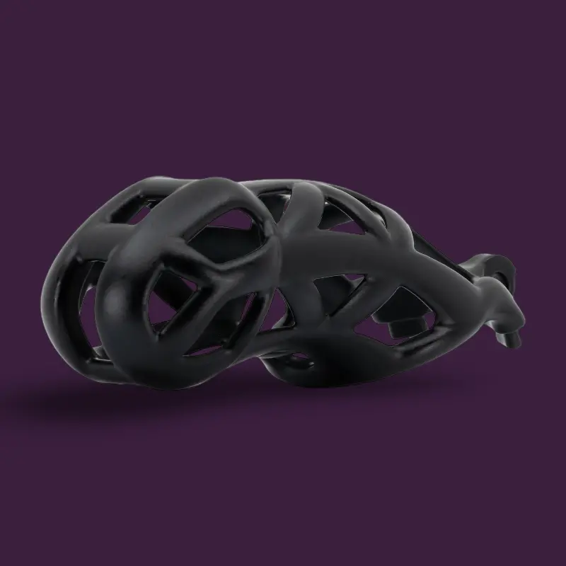 KINK3D Cobra BFG Chastity Cage, largest Cobra made | Dark-Ink