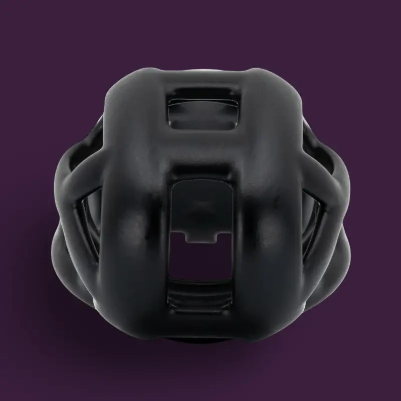 KINK3D Cobra BFG Chastity Cage, largest Cobra made | Dark-Ink