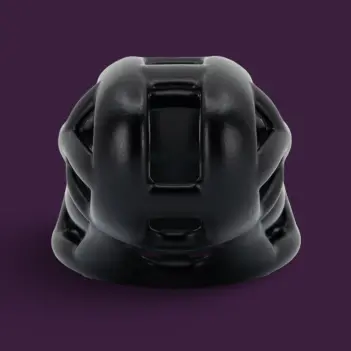 KINK3D Cobra R Chastity Cage, Standard or Wide, 4.25-5" | Dark-Ink