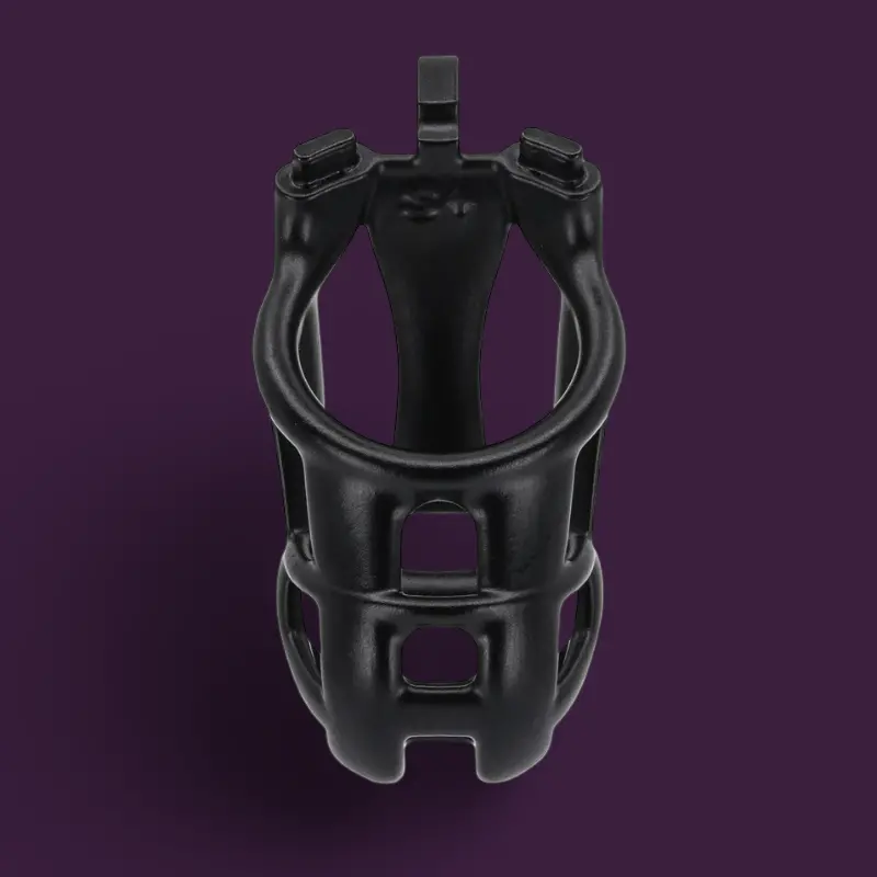 KINK3D Cobra S+ Chastity Cage, Standard or Wide only | Dark-Ink