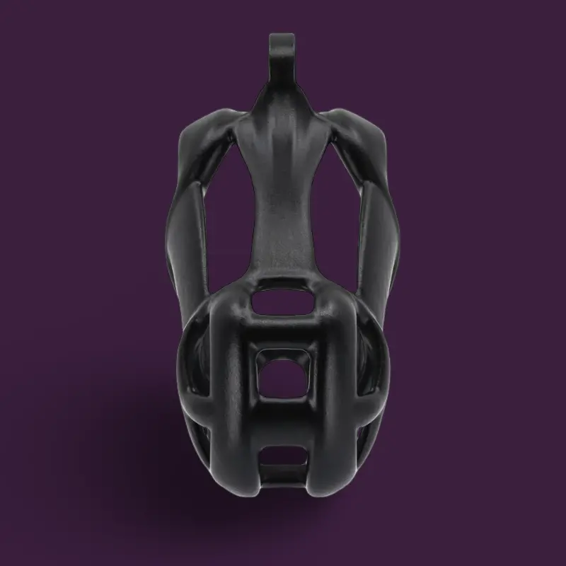 KINK3D Cobra S+ Chastity Cage, Standard or Wide only | Dark-Ink