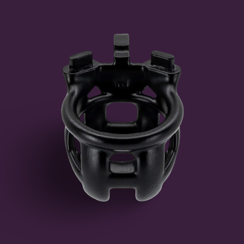 KINK3D Cobra N BLACK – 3D Chastity Cage