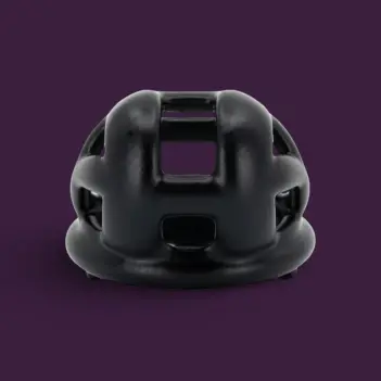 KINK3D Cobra N Narrow Chastity Cage, slim-fit patented | Dark-Ink