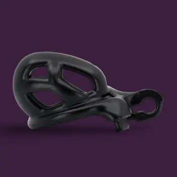 Jaula de castidad Cobra N Narrow KINK3D, corte fino | Dark-Ink