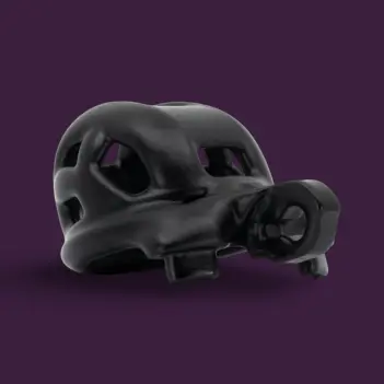 Baby Cobra Chastity Cage KINK3D, patented 3D design | Dark-Ink