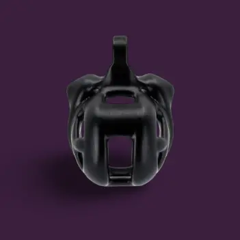 Baby Cobra Chastity Cage KINK3D, patented 3D design | Dark-Ink