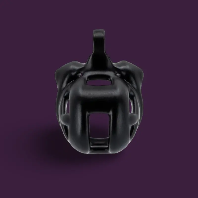 Baby Cobra Chastity Cage KINK3D, patented 3D design | Dark-Ink