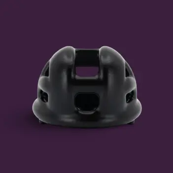 Baby Cobra Chastity Cage KINK3D, patented 3D design | Dark-Ink