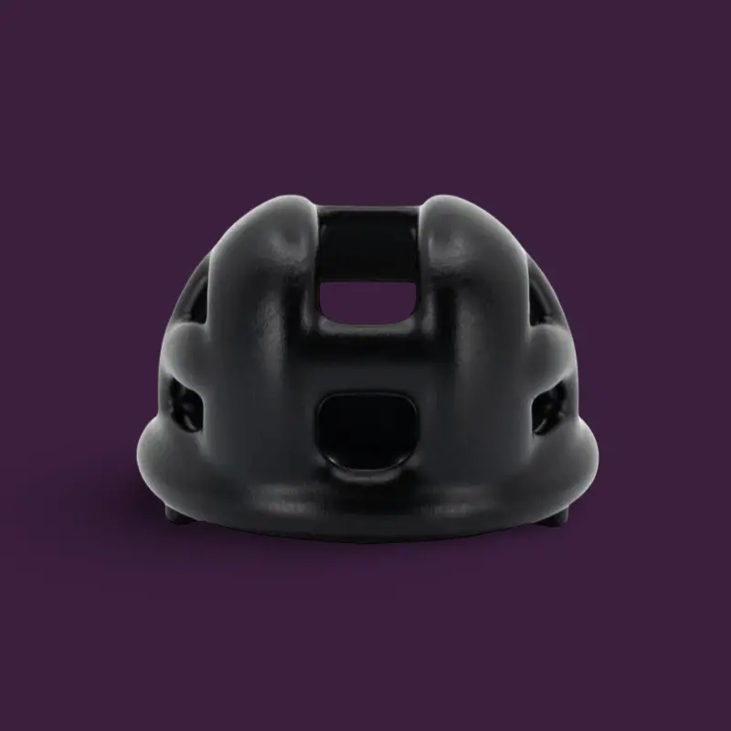 Baby Cobra Chastity Cage KINK3D, patented 3D design | Dark-Ink
