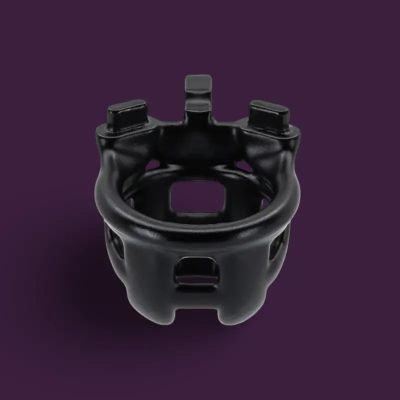 Baby Cobra Chastity Cage KINK3D, patented 3D design | Dark-Ink