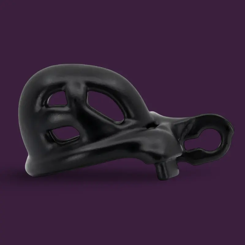 Baby Cobra Chastity Cage KINK3D, patented 3D design | Dark-Ink