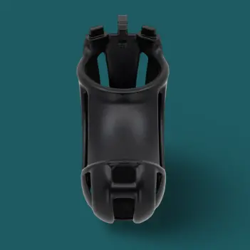KINK3D Viper BFG Chastity Cage, enclosed, 5.5-6" | Dark-Ink