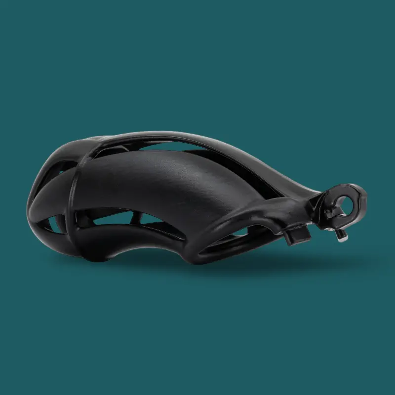 KINK3D Viper BFG Chastity Cage, enclosed, 5.5-6" | Dark-Ink