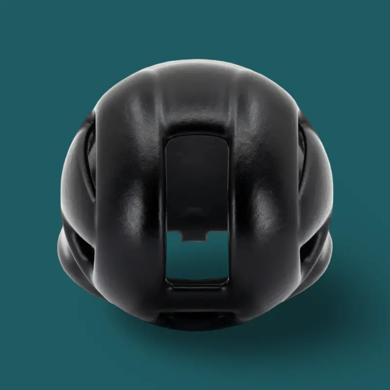 KINK3D Viper BFG Chastity Cage, enclosed, 5.5-6" | Dark-Ink