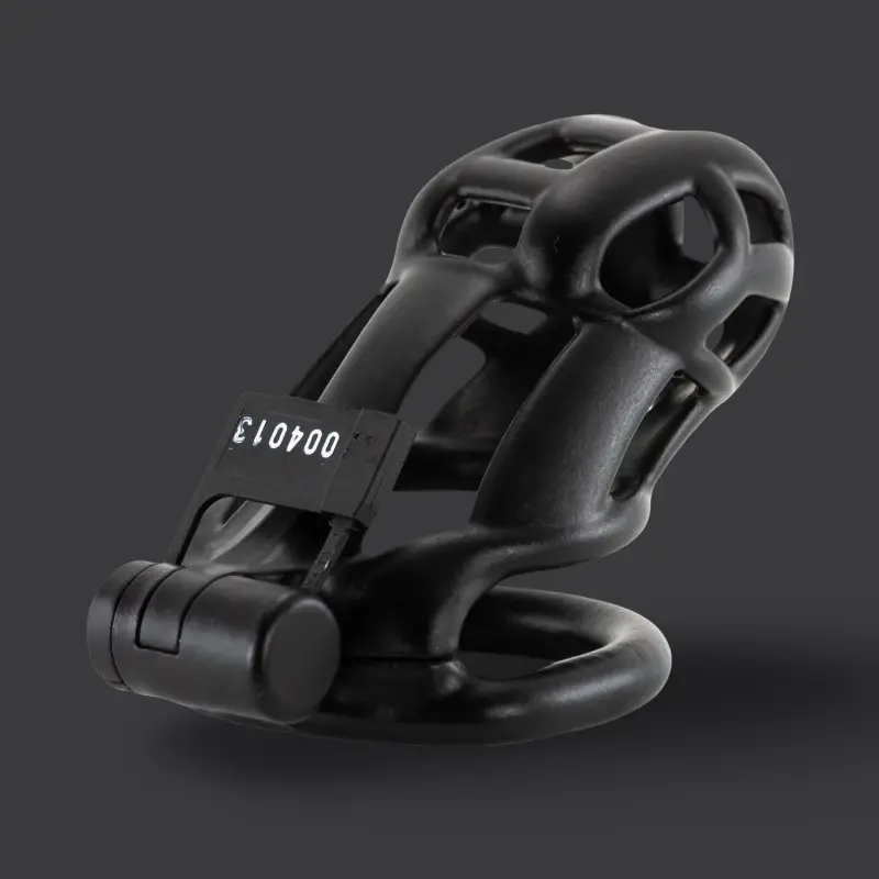 KINK3D Airlock Keuschheitsschloss, metallfrei, nummeriert | Dark-Ink
