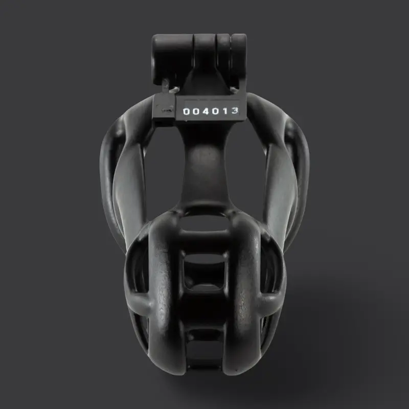 KINK3D Airlock Keuschheitsschloss, metallfrei, nummeriert | Dark-Ink