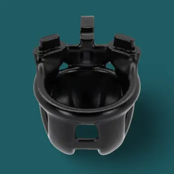 Jaula de castidad Baby Viper KINK3D, diseño cerrado 3-5 cm | Dark-Ink