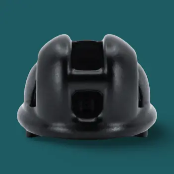 Jaula de castidad Baby Viper KINK3D, diseño cerrado 3-5 cm | Dark-Ink