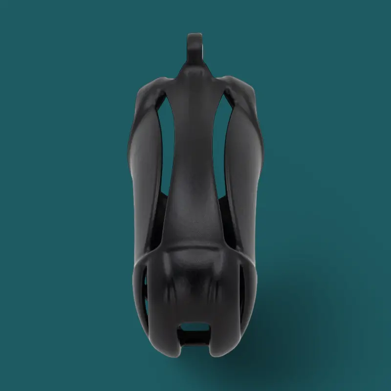 Jaula de castidad Viper R+ KINK3D, cerrada, penúltima talla | Dark-Ink