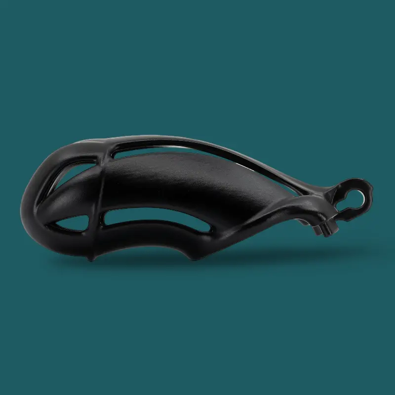 Jaula de castidad Viper R+ KINK3D, cerrada, penúltima talla | Dark-Ink