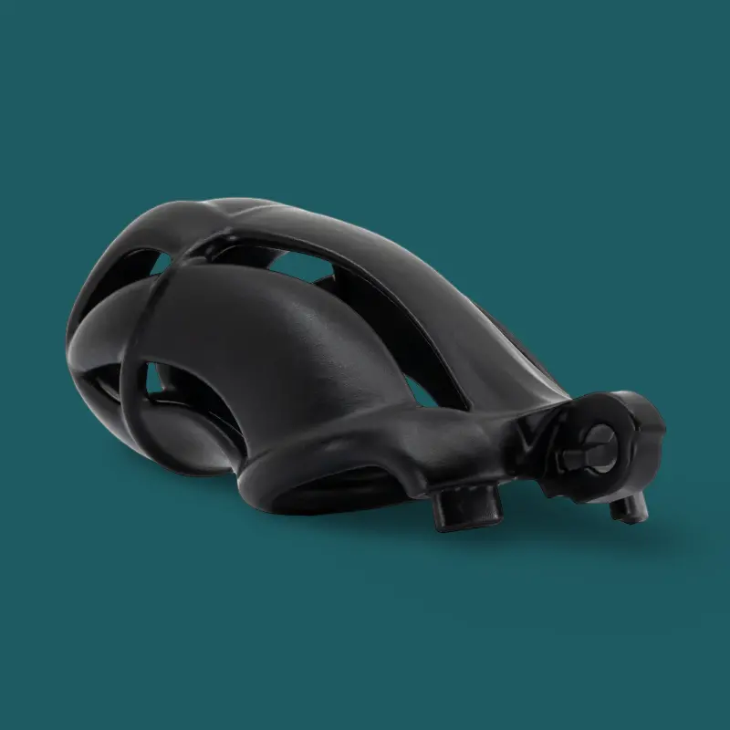 Jaula de castidad Viper R KINK3D, cerrada, Standard o Wide | Dark-Ink