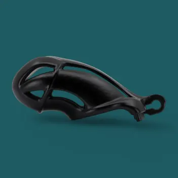 Jaula de castidad Viper R KINK3D, cerrada, Standard o Wide | Dark-Ink