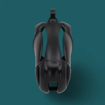Jaula de castidad Viper R KINK3D, cerrada, Standard o Wide | Dark-Ink