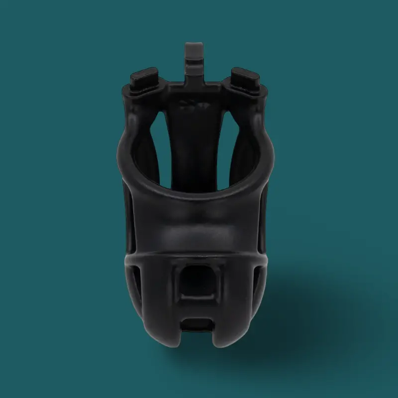 Viper S+ Keuschheitskäfig KINK3D, geschlossen, 9-11 cm | Dark-Ink