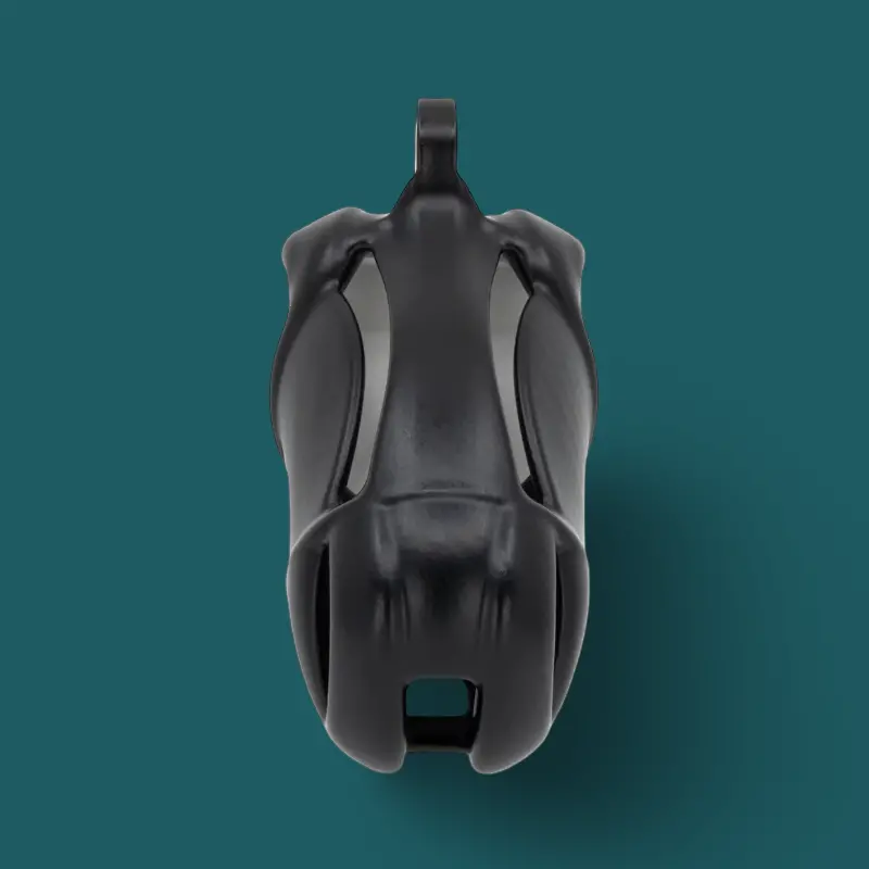 Viper S+ Keuschheitskäfig KINK3D, geschlossen, 9-11 cm | Dark-Ink