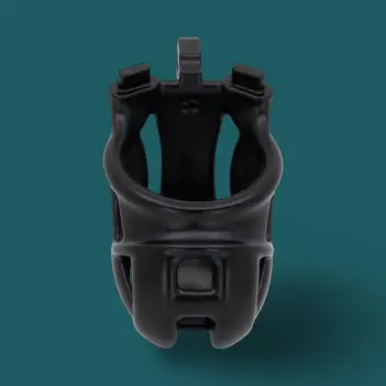 Jaula de castidad Viper S KINK3D, diseño cerrado 7,5-9 cm | Dark-Ink
