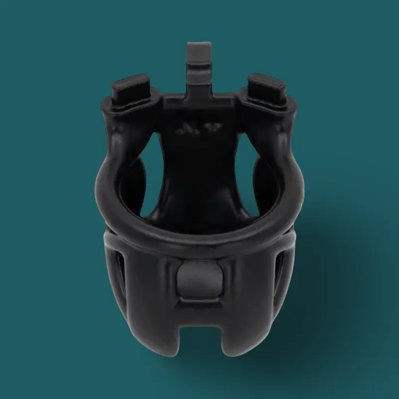 KINK3D Viper N+ Chastity Cage, three widths, 2.5-3" | Dark-Ink