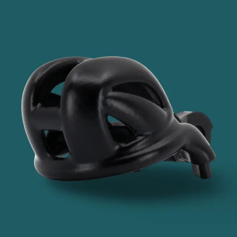 Jaula de castidad Viper N KINK3D, diseño cerrado 5-6,5 cm | Dark-Ink