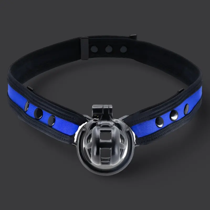 Sangle de chasteté néoprène Neo Mr S Leather × KINK3D | Dark-Ink