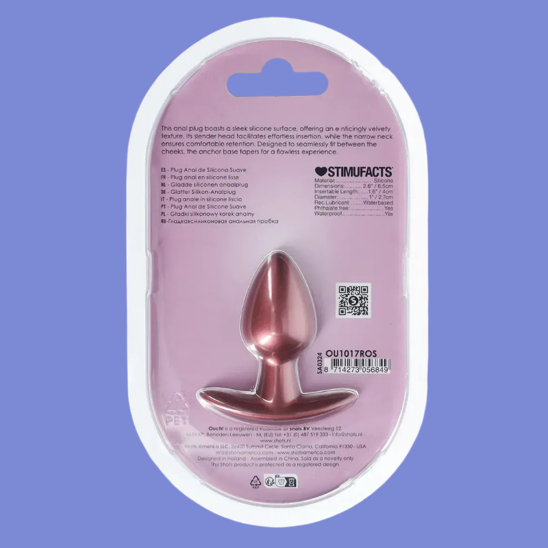 Smooth Silicone Plug